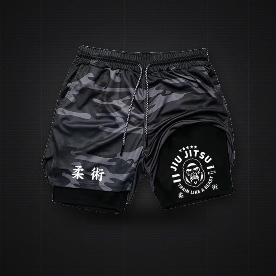 Beast Mode 2-in-1 Training Shorts