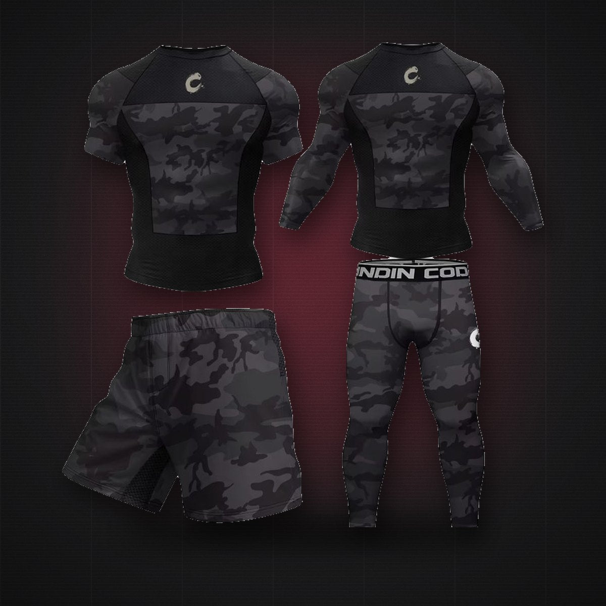 Black belt Night Camo full kit