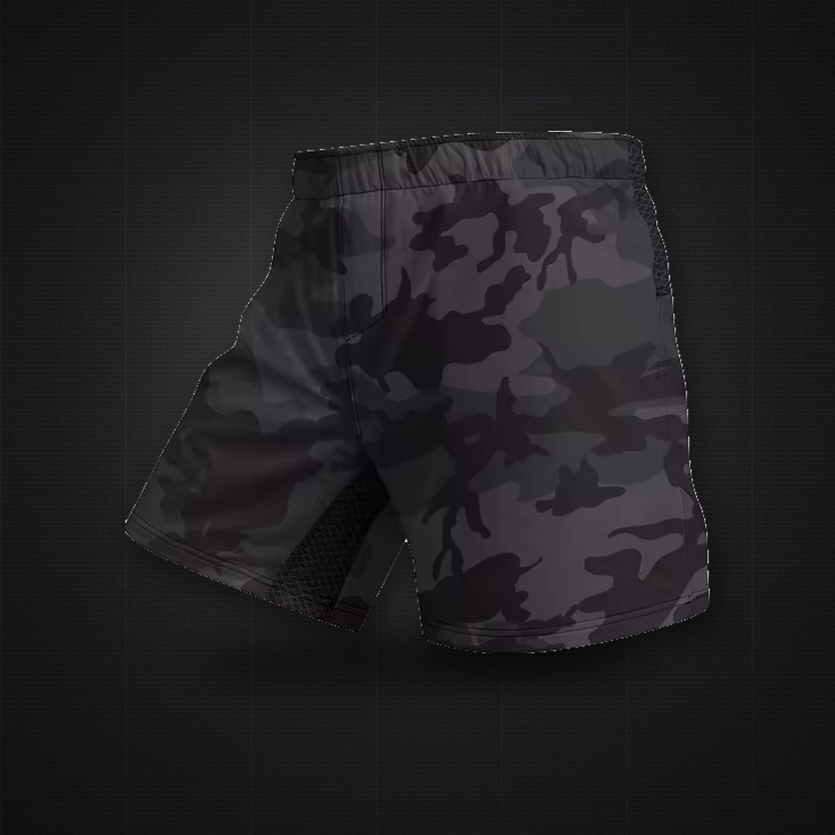 Night Camo fight shorts