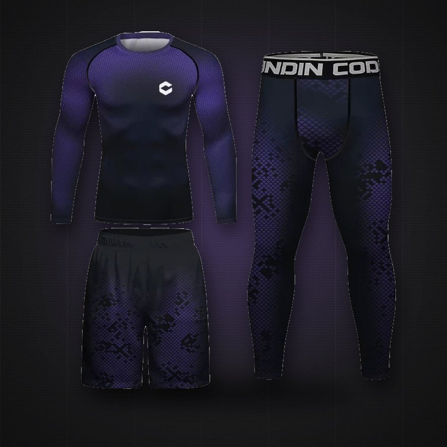 Purple Belt Ranked — Hex Fade